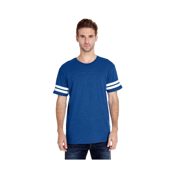 Lat Adult Fine Jersey Football T-Shirt, Style 6937