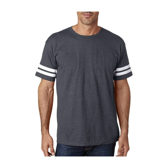 Lat Adult Fine Jersey Football T-Shirt, Style 6937