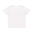 thumbnail image 1 of Lat Apparel 6101 Boy's Fine Jersey Tee, Blended White, X-Small, 1 of 2