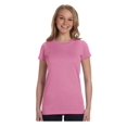 thumbnail image 1 of Lat Big Girl's Jersey Longer Length T-Shirt, Style 3616, 1 of 1