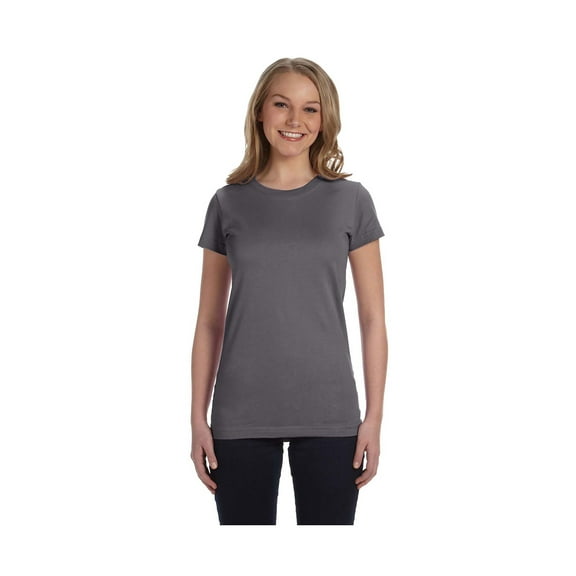 Lat Big Girl's Jersey Longer Length T-Shirt, Style 3616