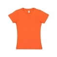 thumbnail image 1 of Lat Girls' Fine Jersey Tee, 1 of 4