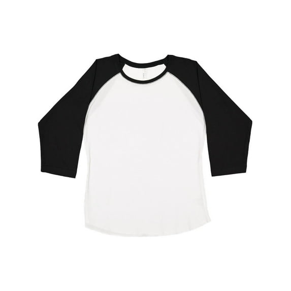 Lat LA3530 Women's Vintage Fine Jersey Baseball T-Shirt