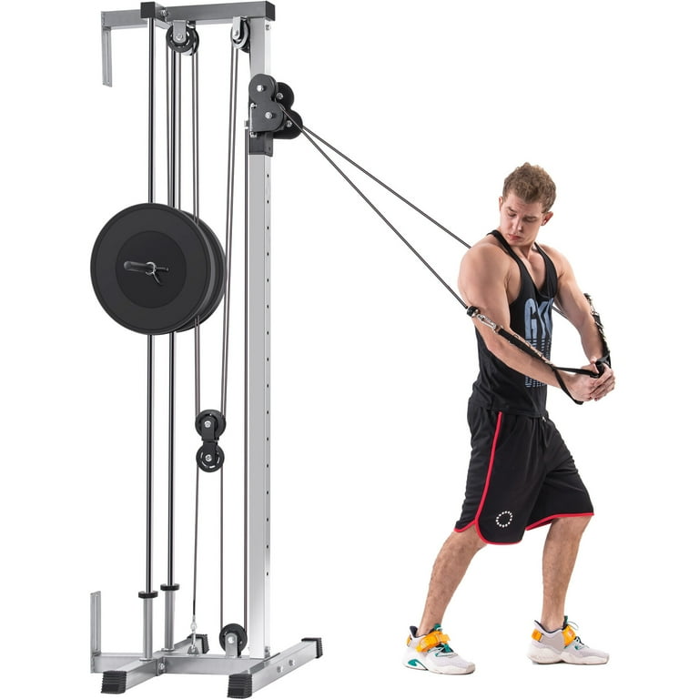 Lat Pulldown Machine Home Gym Fitness Multi Function Power Rack