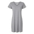 thumbnail image 1 of Lat Women's V-Neck Fine Jersey Coverup, 1 of 5