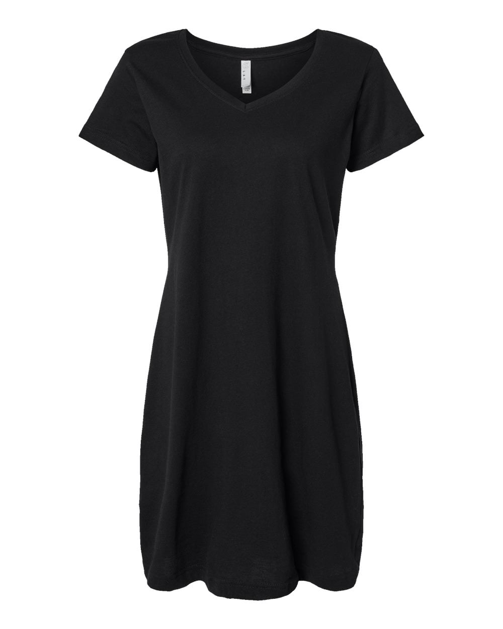 LAT Women's VNeck Fine Jersey Coverup