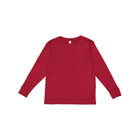 Lat Youth Fine Jersey Long Sleeve Tee