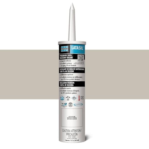 Latasil High Performance Silicone Sealant, Fossil #93$$Tools & Hardware Other