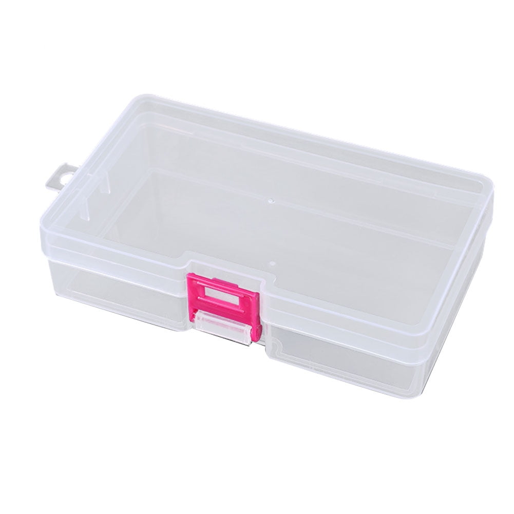 Latch Box Transparent Visible Storage Plastic Clear Square Fishing Gear ...