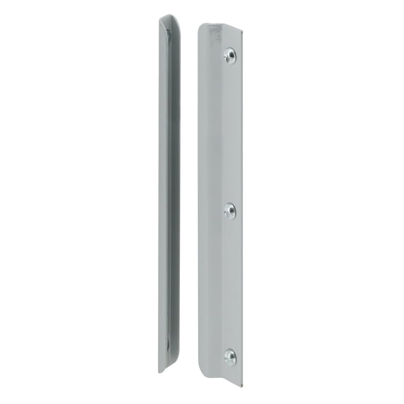 Latch Guard In-Swinging, 6 in., Gray Steel