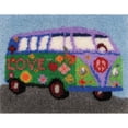 thumbnail image 1 of Latch Hook Kit 27X20-Peace Van, 1 of 2