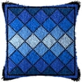 thumbnail image 1 of Latch Hook Kits Pillow Black Butterfly Crochet Yarn Cushion Colour Canvas Rug Needlework DIY Pillowcase Hook and Latch Kit Christmas Home Crafts Sofa Decoration 43 × 43cm / 16.9 * 16.9 inches, 1 of 6