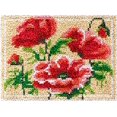 thumbnail image 1 of Latch Hook Kits Rug Poppies DIY Cushion Tapestry Making Crochet Hook Mat Making Kits Color Preprinted Pattern Canvas DIY Hooking Needlework Crochet Kits 52x38cm (S11-59), 1 of 7