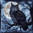 thumbnail image 1 of Latch Hook Pillow Case Kits,Owl In The Tree 17X17Inch 3D Diy Latch Hook Cushion Cover Kit,Knitting Kits Cushion For Adults And Beginners Rug Making Kit For Starters, 1 of 7