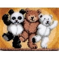 thumbnail image 1 of Latch Hook Rug Kits, DIY Latch Hook Rug, Home Carpet Rug Making Canvas Kits, DIY Crochet Kits Embroidery Kits Needlework Crafts for Home Decor, Latch Hook Kits for Beginners Kids Adults, 50 X 38 cm, 1 of 7