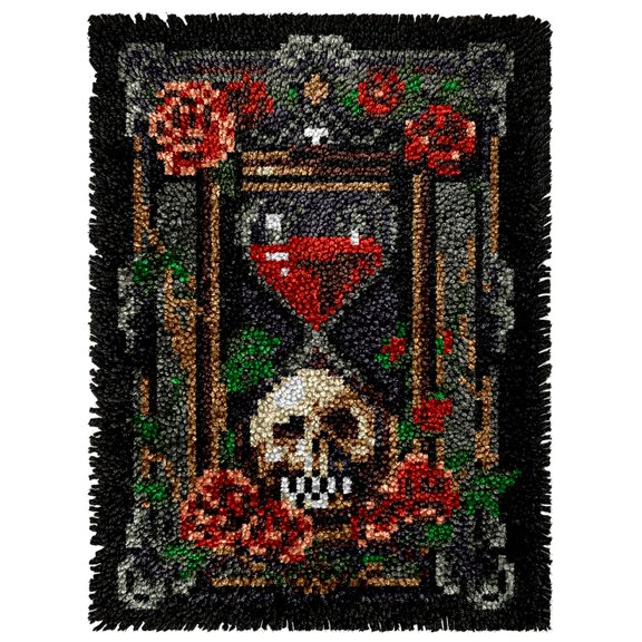 Latch Hook Rug Kits Scorpion Christmas Rug Making Kits For Beginners Adults Tapestry Kits Embroidery Kits Craft Kit Carpet Doormat Creative Gift Home Decoration