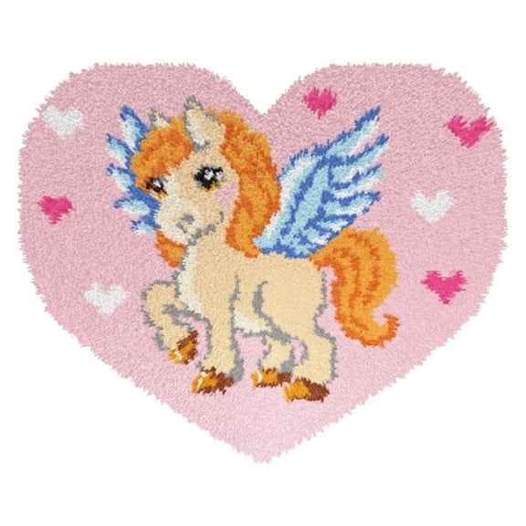 Latch hook rug kit "Pegasus" 4171
