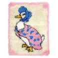 thumbnail image 1 of Latch hook rug kit,latch hook cushion kits,Duck Latch Hook Rug Kit for Adults Crocheting Carpet Rug Yarn Sofa Cushion Mat Tapestry DIY Carpet Arts Crafts 50×38cm/20*15in, 1 of 10