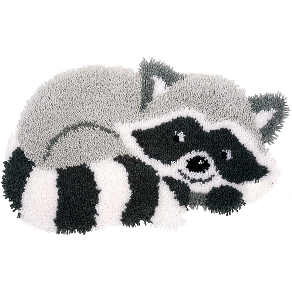 Latch hook rug kit,latch hook cushion kits,Panda Latch Hook Rug Kit for Adults Crocheting Carpet Rug Yarn Sofa Cushion Mat Tapestry DIY Carpet Arts Crafts 50×38cm/20*15in