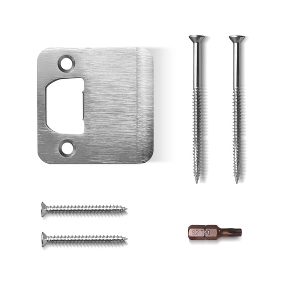 Latches Security Reinforcement Repair Plate Lock Tongue Buckle Plate Replacement Door Lock Latches Guide Plates