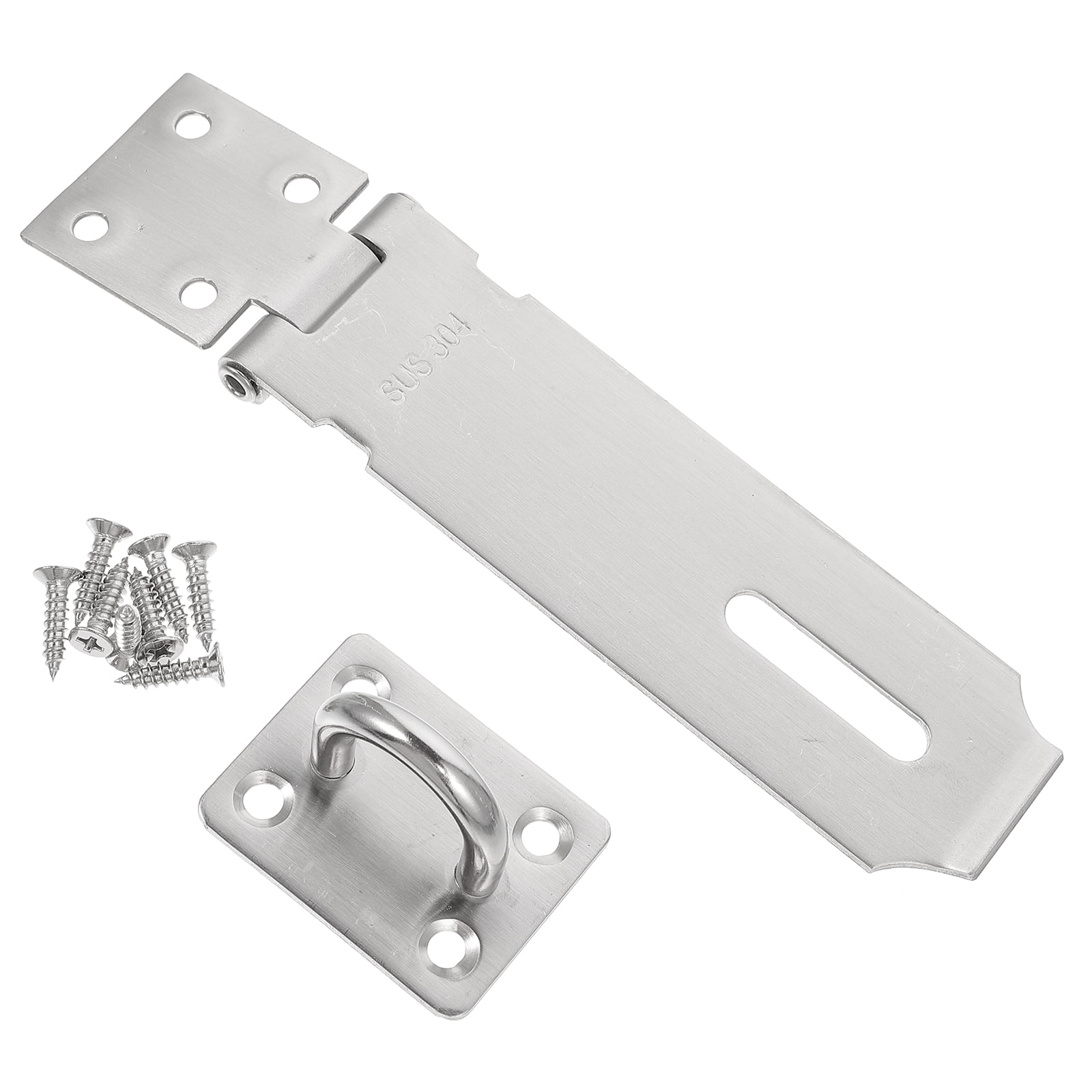 Latches Stainless Steel Clasp Hasp Lock Buckle Closet Safety Clasps