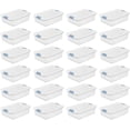 thumbnail image 1 of Latching Box, Stackable Storage Bins with Lids, Clear Plastic, 32 Quart, 1 of 9