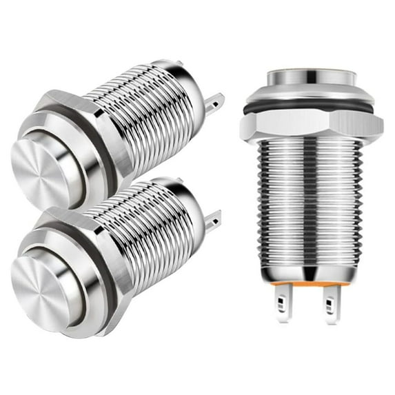 High Quality Metal Material, Stainless Steel Enclosure For Wide Application, Latching Push Button Switch With Easy Installation