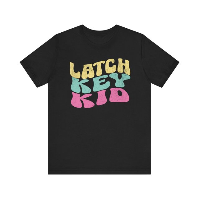 Latchkey Kid Tshirt, Gen X tshirt, Generation X shirt, LatchKey Club