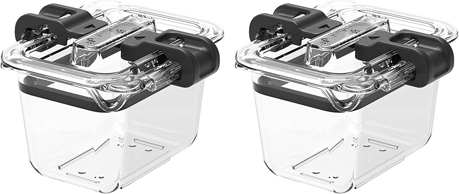 Prepara Latchlok Clear 0.5 Cup Tritan Food Storage Container Set