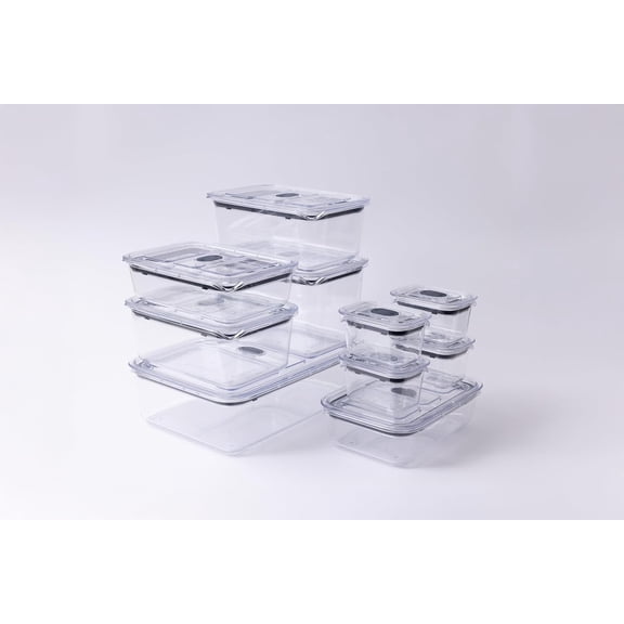 Latchlok Click 20 Piece Food Storage Container Set, Storm
