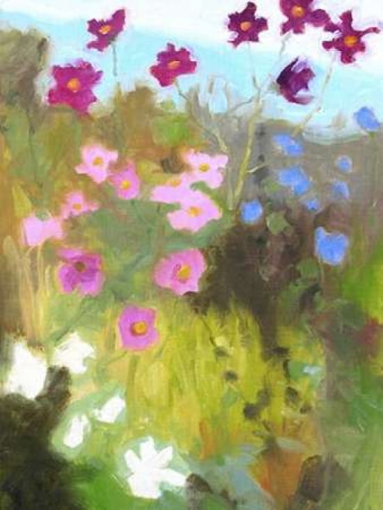 Late Blooms Canvas Art - Julia Sutliff (22 x 28)