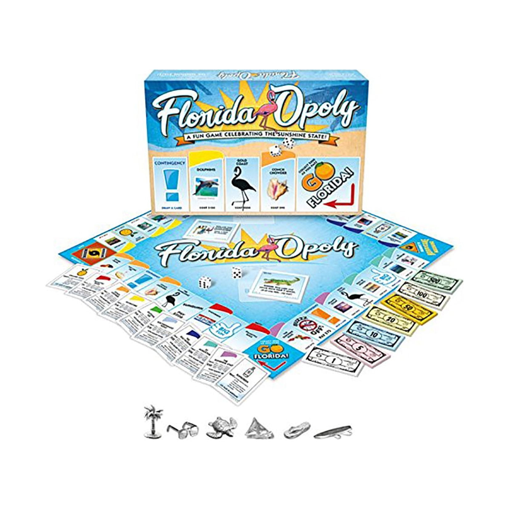 Late For The Sky FLORIDA-OPOLY Board Game