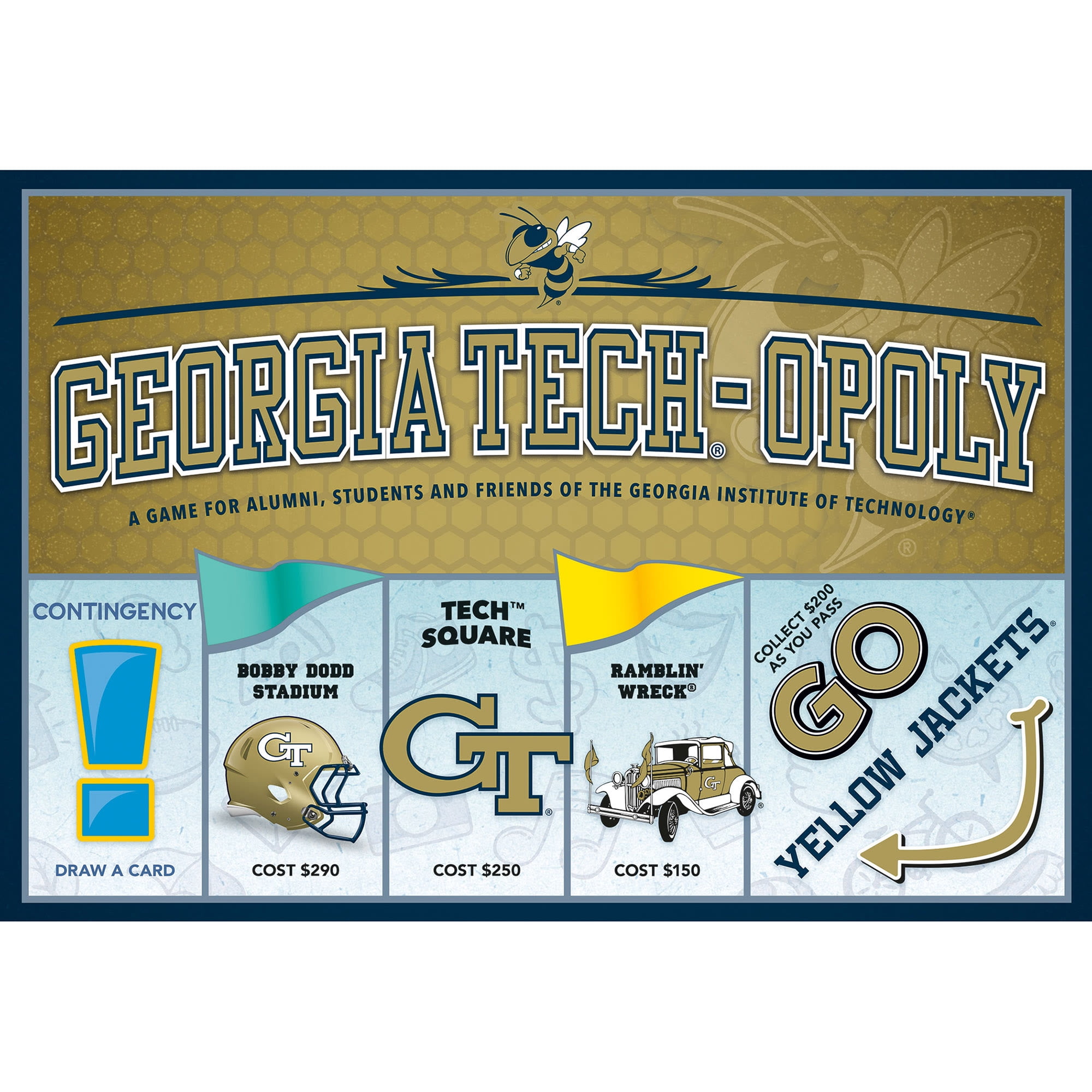 Late For The Sky: Georgia Tech-Opoly Themed Family Board Game