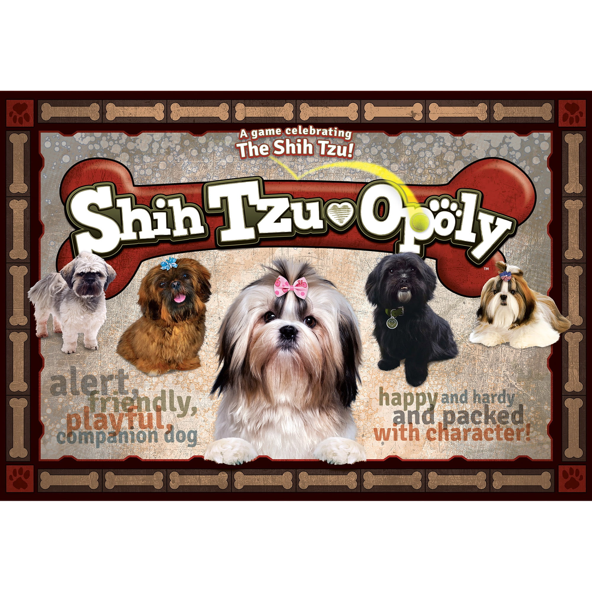 Late For The Sky: Shih-tzu-Opoly - Dog Themed Family Board Game, Opoly-Style Game Night, Traditional Play Or 1 Hr Version, Ages 8+, 2-6 Players