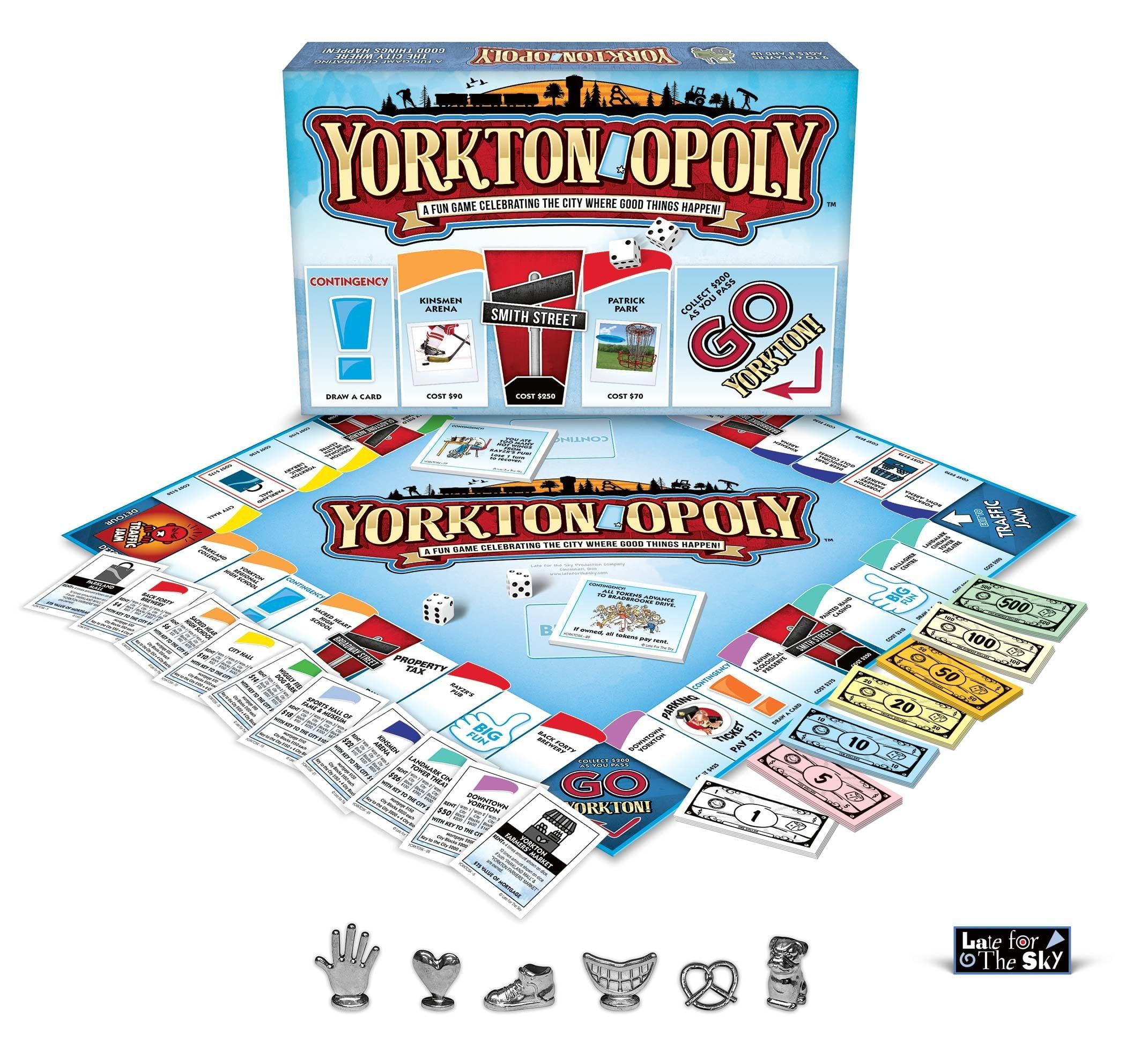 Late For The Sky Yorkton Opoly