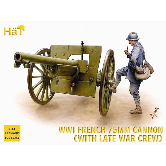 Late French Artillery Ww-I :72