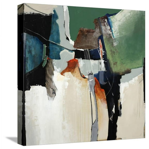 Late Hour, Abstract Stretched Canvas Wall Art by Sydney Edmunds Sold by ArtCom