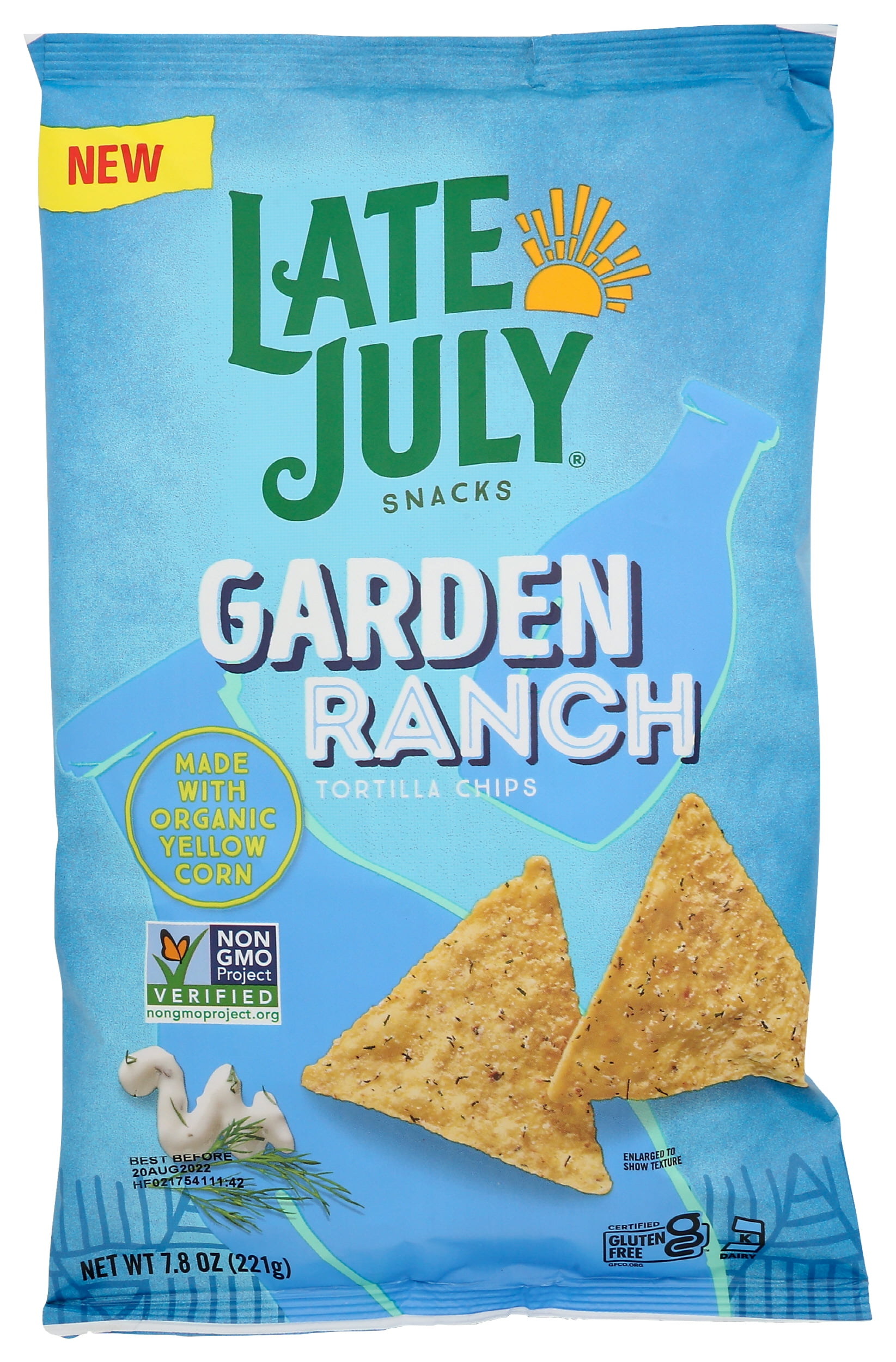 Late July Garden Ranch 7.8 Ounce Pack Of 12