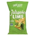 thumbnail image 1 of Late July Jalapeno Lime Tortilla chips 16 oz., 1 of 3