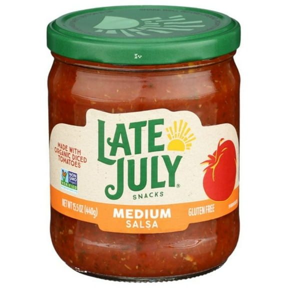 Late July Medium Salsa 15.5 oz Pack of 2
