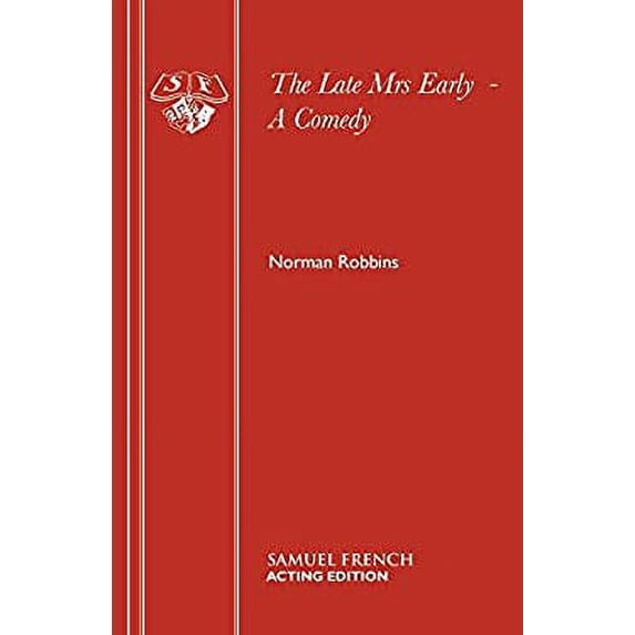 Pre-Owned Late Mrs. Early 9780573015861 Used