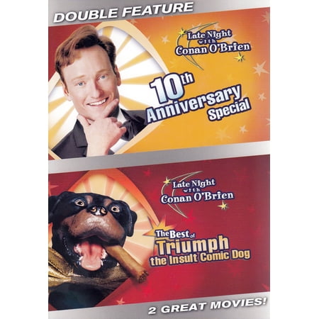 Late Night Conan O'Brien Special/The Best of Triumph Insult Comic Dog DVD NEW