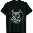 thumbnail image 1 of Late Night Stares From Owlslate Night Stares From Owls T-Shirt, 1 of 5
