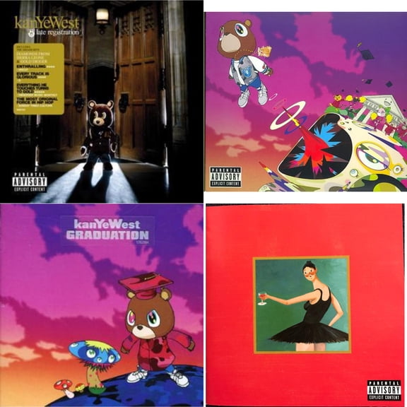 Late Registration & Graduation & Graduation & My Beautiful Dark Twisted Fantasy [CD Bundle]