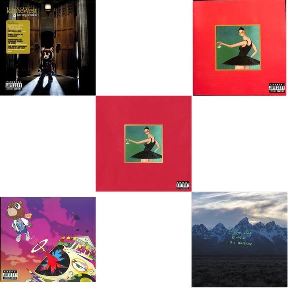 Late Registration & Graduation & My Beautiful Dark Twisted Fantasy & My Beautiful Dark Twisted Fantasy & Ye [CD Bundle]