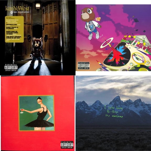 Late Registration & Graduation & My Beautiful Dark Twisted Fantasy & Ye [CD Bundle]