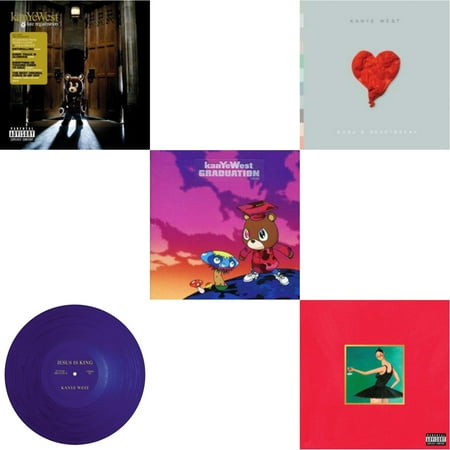 Late Registration & Jesus Is King & Graduation & 808S & Heartbreak & My Beautiful Dark Twisted Fantasy [CD Bundle]