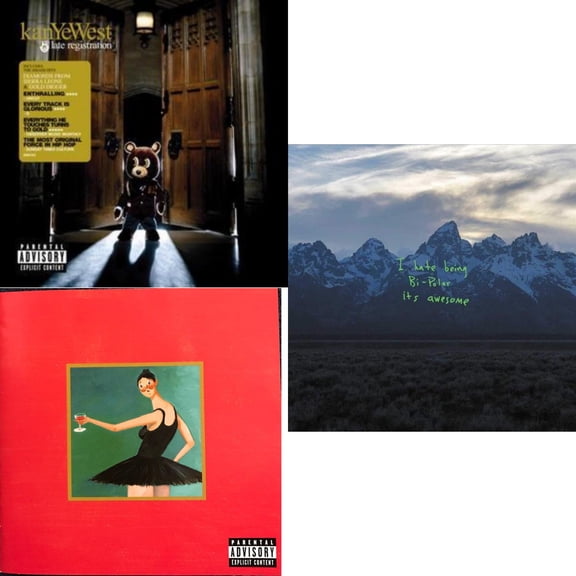 Late Registration & My Beautiful Dark Twisted Fantasy & Ye [CD Bundle]
