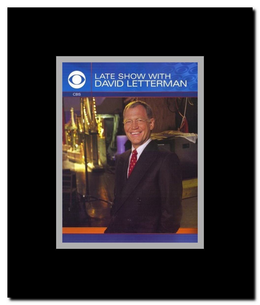 Late Show with David Letterman Framed Movie Poster
