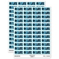thumbnail image 1 of Late Snail Teacher Student School Sticker Set - Light Blue - Matte Finish - 1.25" Mini, 1 of 7